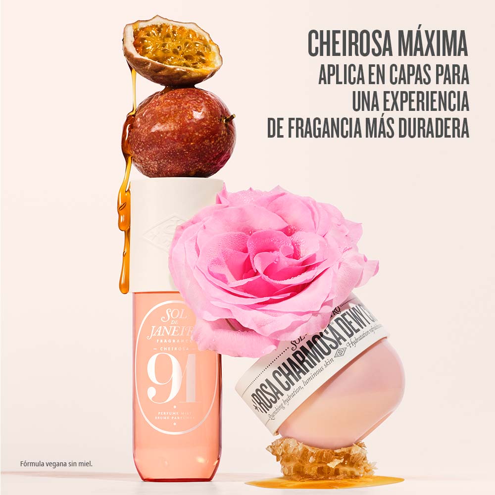 ROSA CHARMOSA&trade; DEWY BODY CREAM WITH ROSEWATER + CRYSTAL PEPTIDES (CREMA CORPORAL)